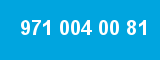 971 004 00 81 971 004 00 81